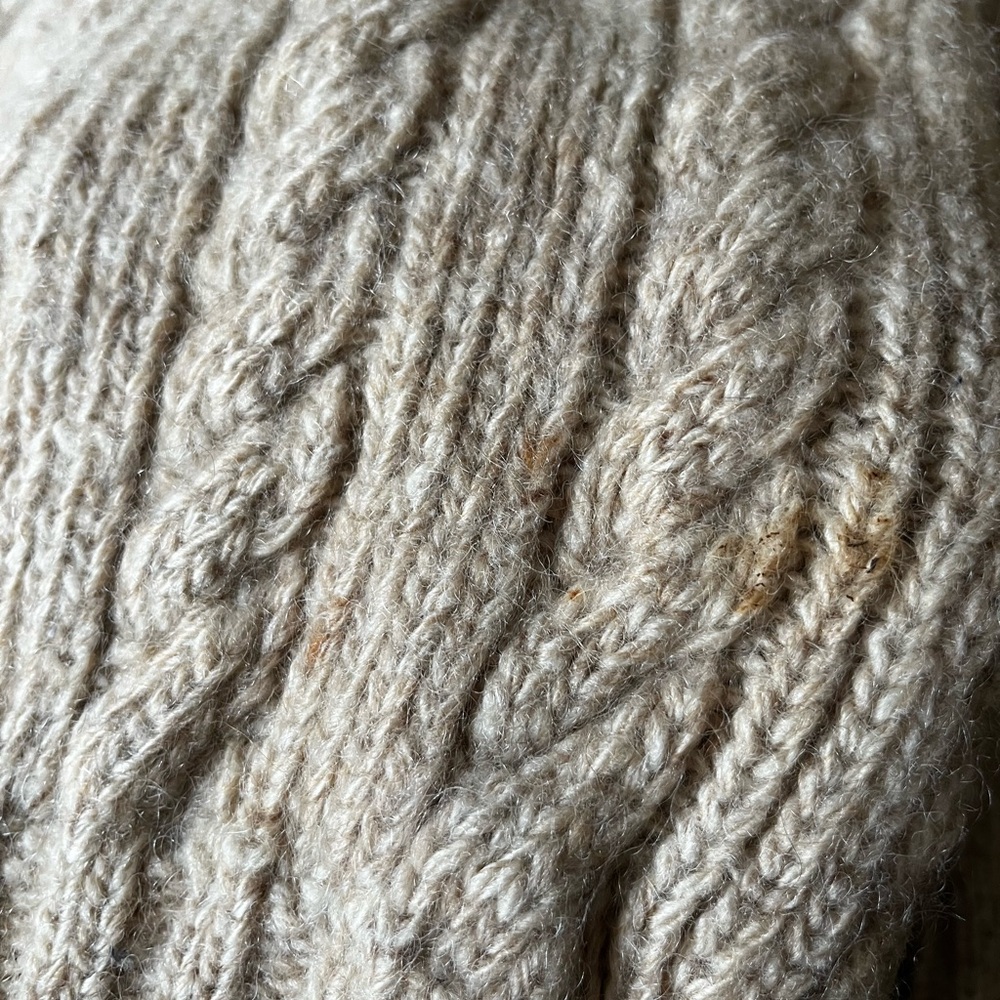 Vintage PRL Cable Knit Sweater - Picture 5 of 7